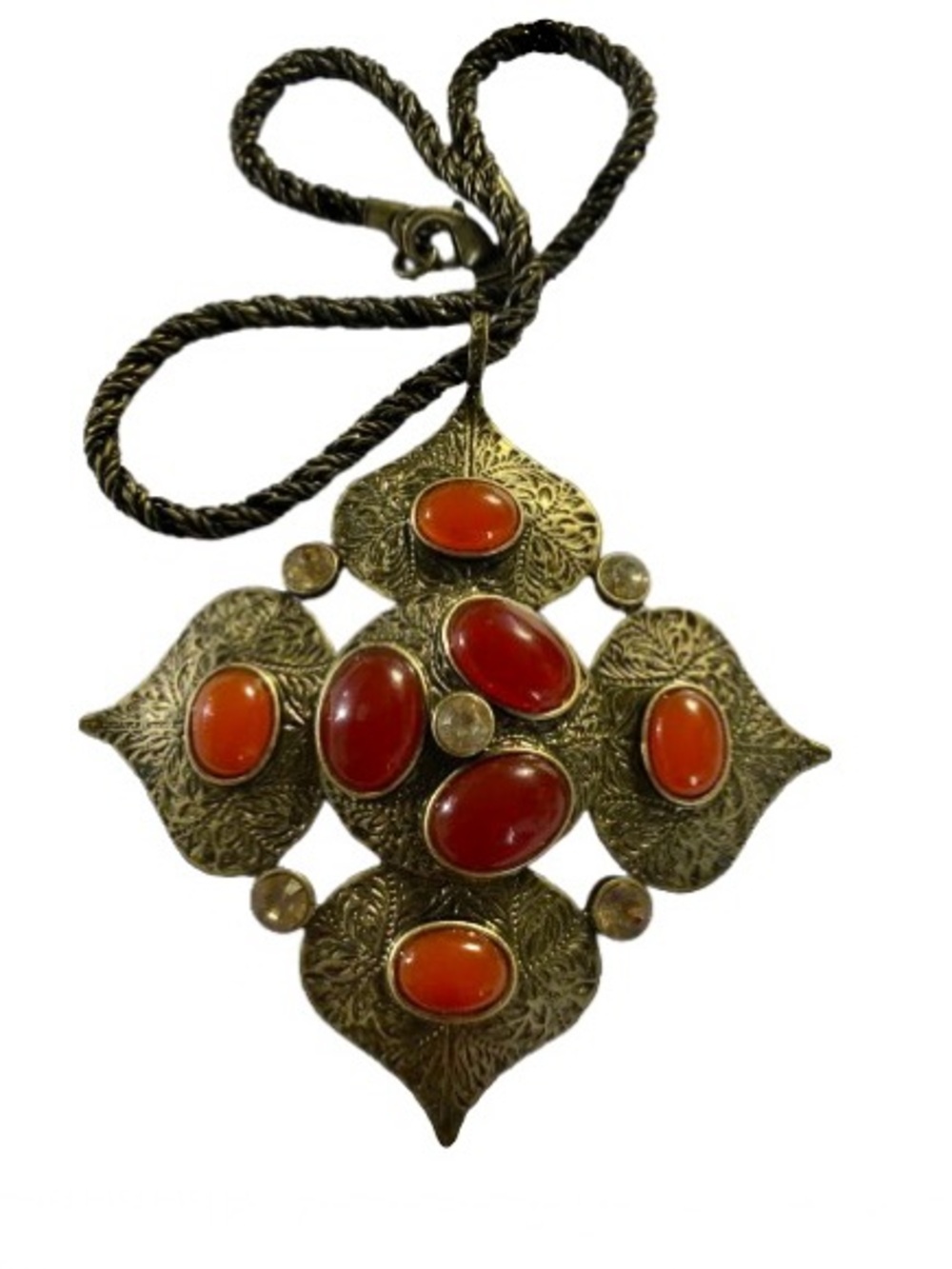 Banana Republic Stamped Vintage Oversized Pendant